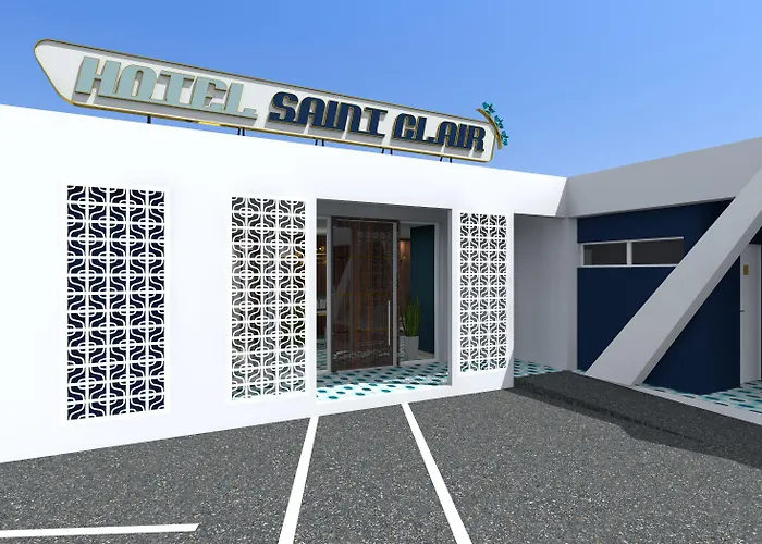 Hotel Saint-clair, Côté