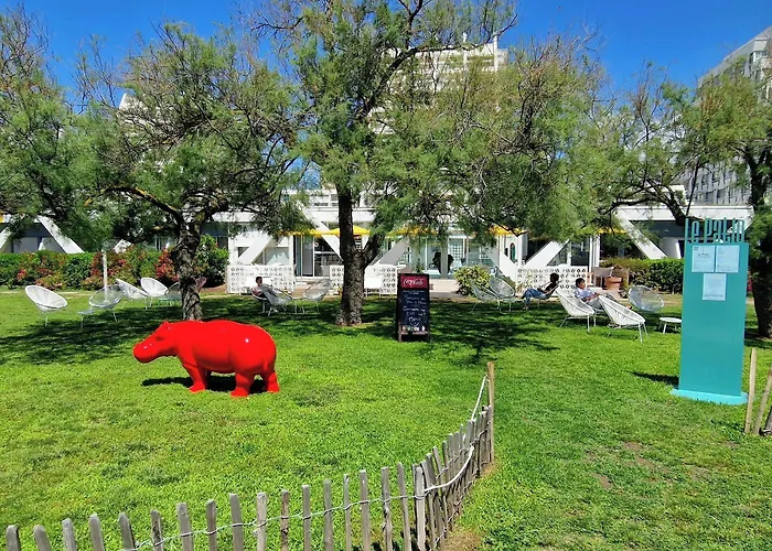 Hotel Saint-clair, Côté La Grande-Motte
